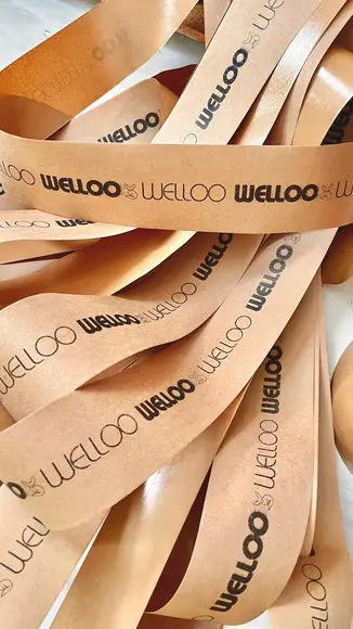 Fita Gomada Personalizada 80mm 100m