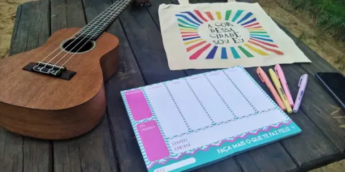 Planner Semanal + Bloco de Notas