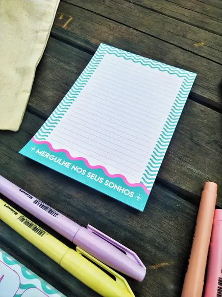Planner Semanal + Bloco de Notas