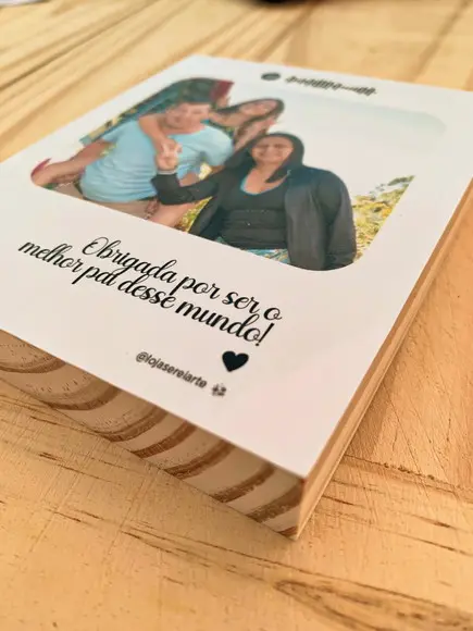 Polaroid de Mesa | Presente Criativo Dia dos Namorados 2024