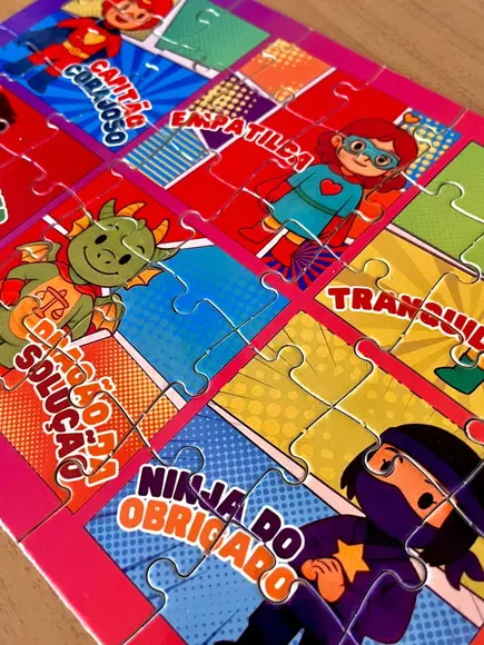 Quebra-cabeça Personalizado | 40 Peças