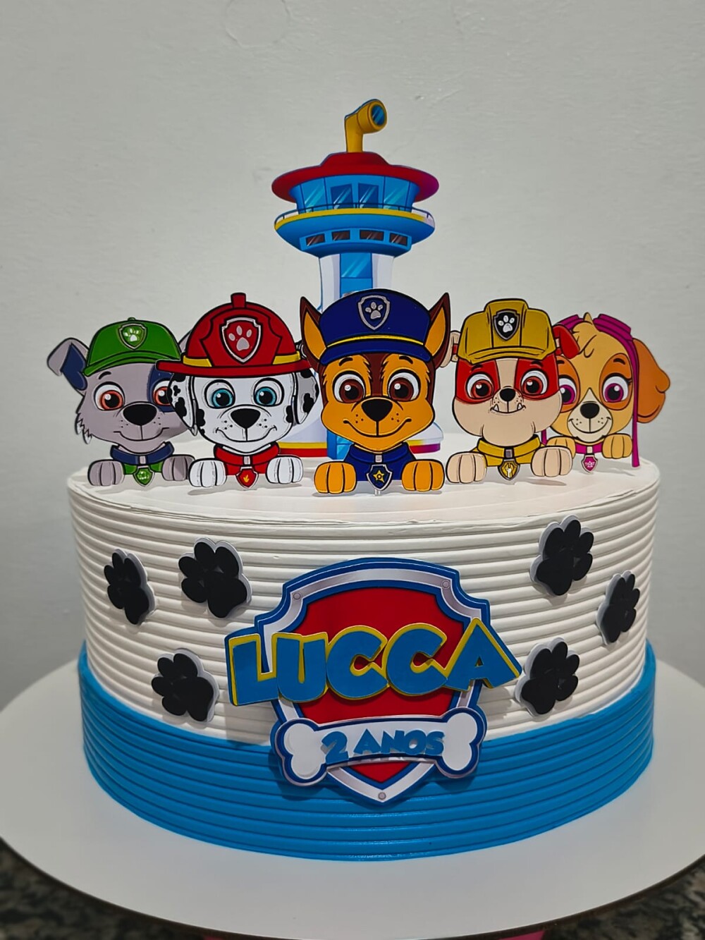 Topo de bolo Patrulha Canina 25 - Arquivo Studio