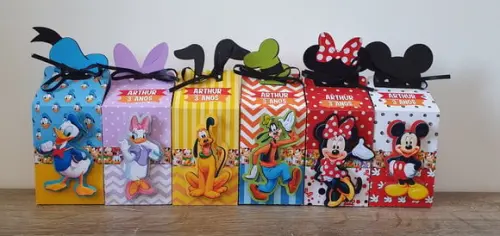 Caixa Milk Turma do Mickey 001 - Arquivo Studio