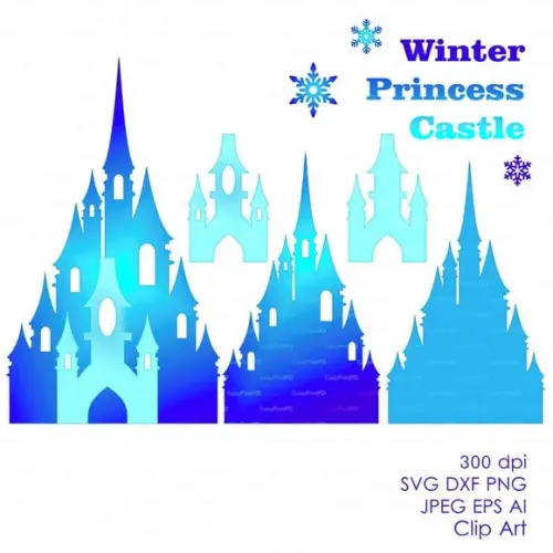 Castelo Frozen Winter - Arquivo Studio