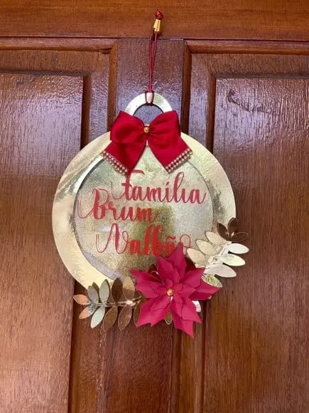 Enfeite de Porta Natal - Arquivo Studio