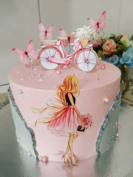Mulher com Bicicleta 001