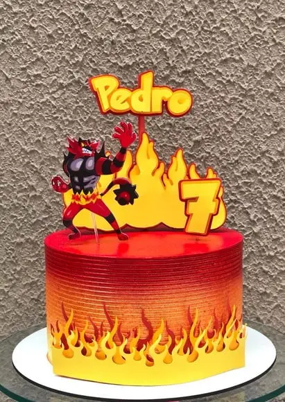 Pokemon 003 - Incineroar - Arquivo Studio