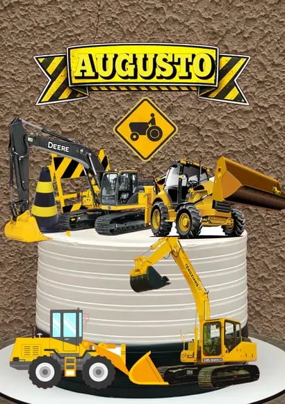 Trator Escavadeira 13