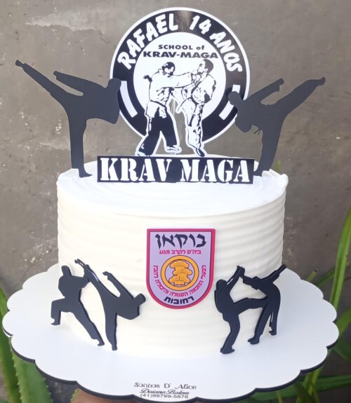 Topo de Bolo Krav Maga 001 - arquivo studio