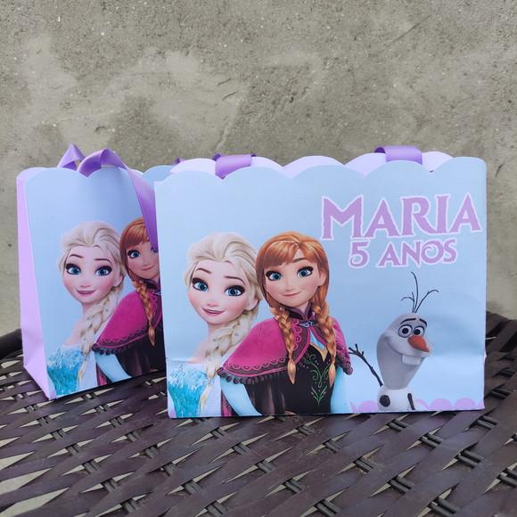 Sacolinha Personalizada Frozen