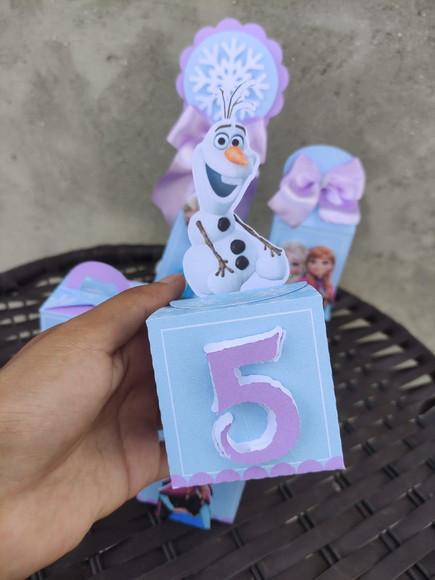 Kit de Personalizados Frozen - 25 Peças | 5 de Cada