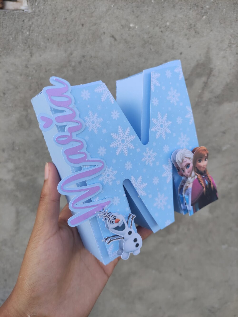 Letra 3D Personalizada para Festa