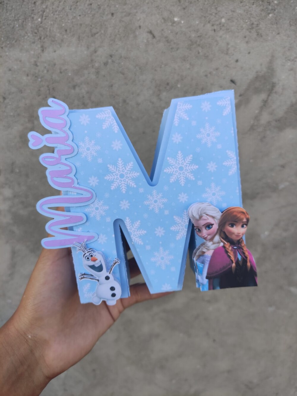 Letra 3D Personalizada para Festa