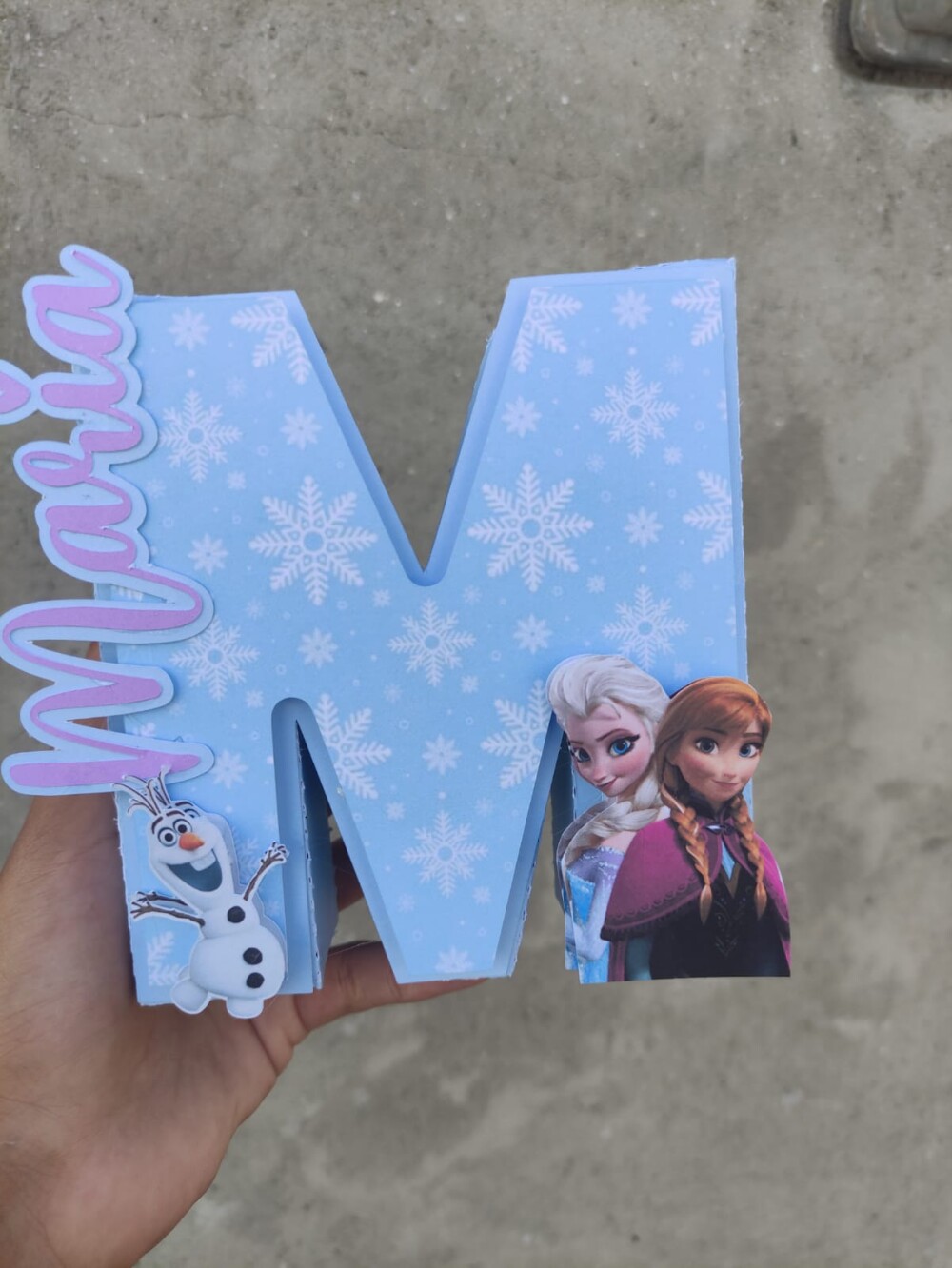 Letra 3D Personalizada para Festa