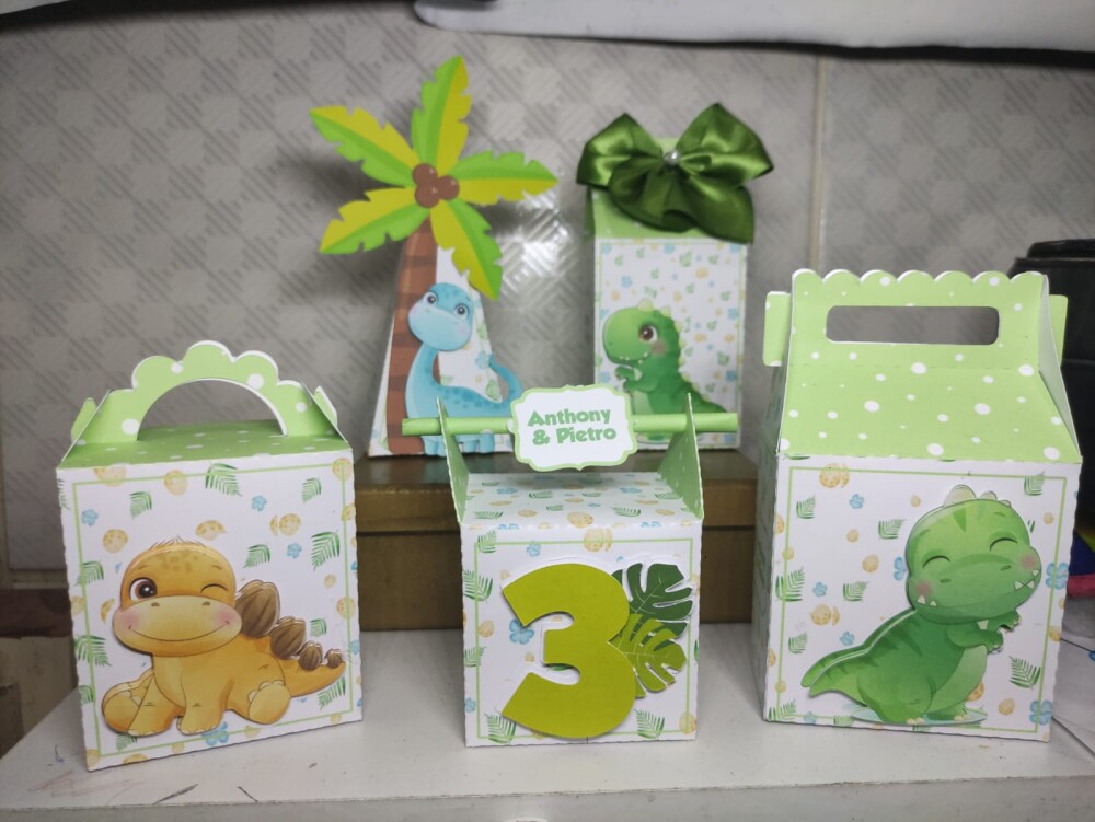 20 Personalizados Clássicos | Dino Cute