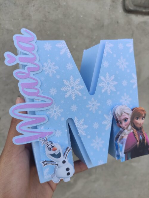 Letra 3D Personalizada para Festa
