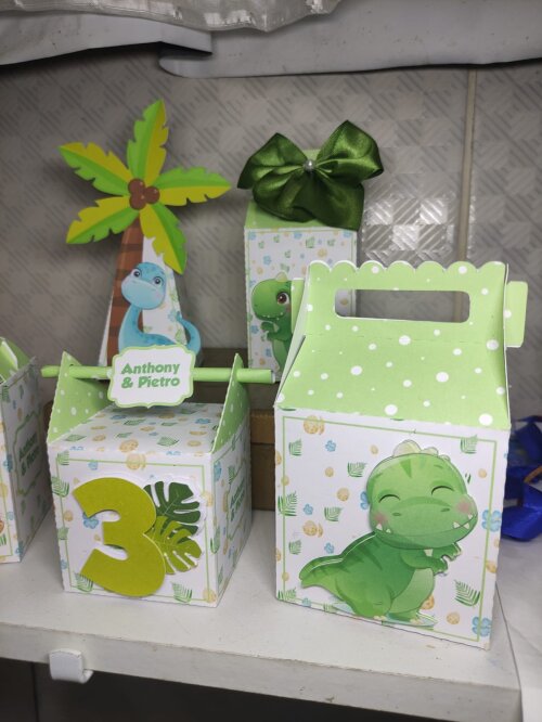 25 Personalizados Clássicos | Dino Cute