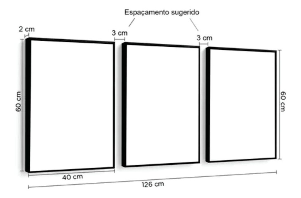 kit 3 quadro decorativo pães decoração para padaria pão bolo 