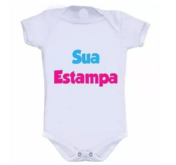 Roupinha de Bebê Estampada Personalizada