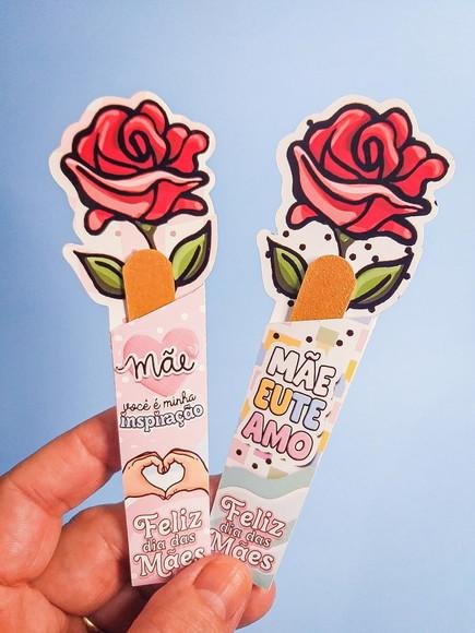 Card + Lixa Mini Personalizado Brinde para Datas Especiais