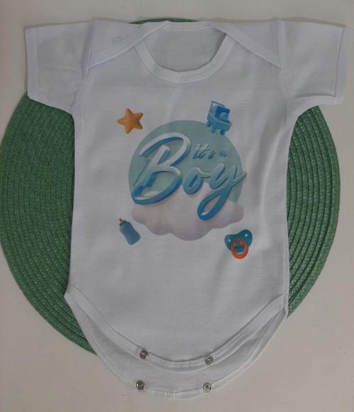 Body Personalizado Bebê com Sua Arte