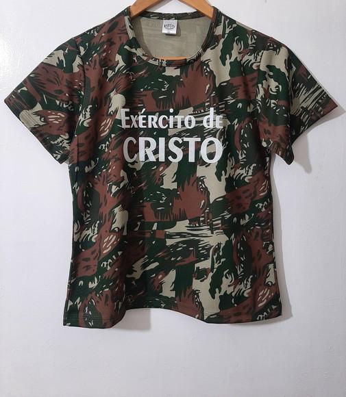 Camiseta Camuflada Arte Uma Cor