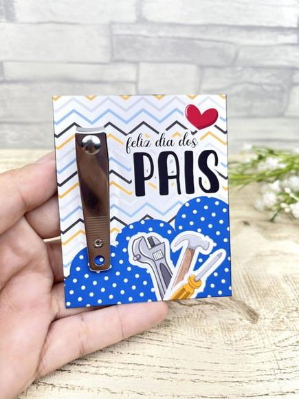 Kit Cortador de Unha + Card Lembrancinha