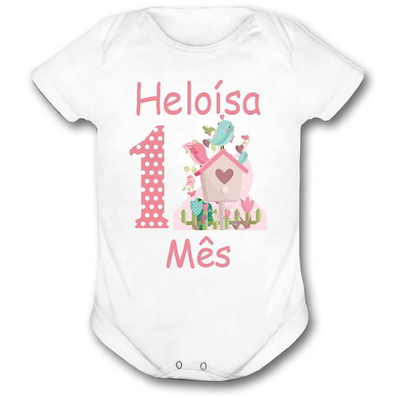 Body Bebê Personalizado com Sua Arte