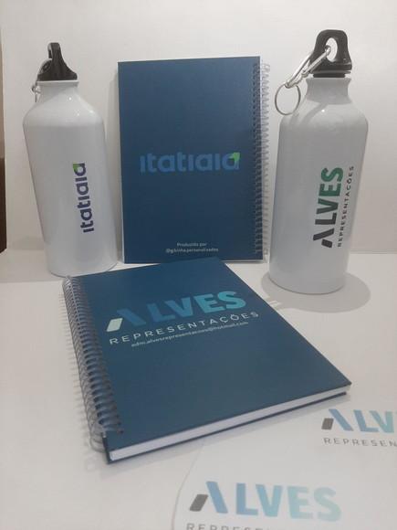 Kit Squeeze + Bloco Personalizado com Sua Arte