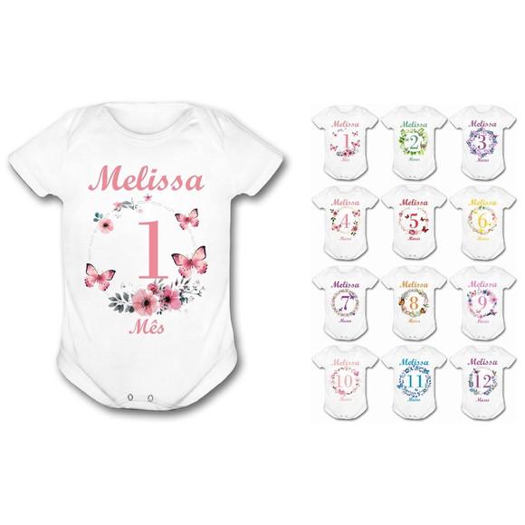 Kit Mesversario Bebê Qualquer Tema