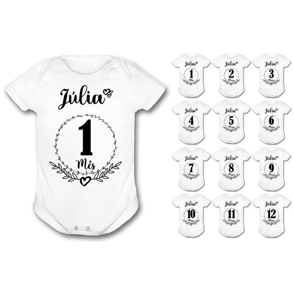 Kit Mesversario Bebê Qualquer Tema