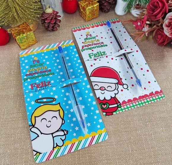 Card Personalizado + Caneta Qualquer Tema