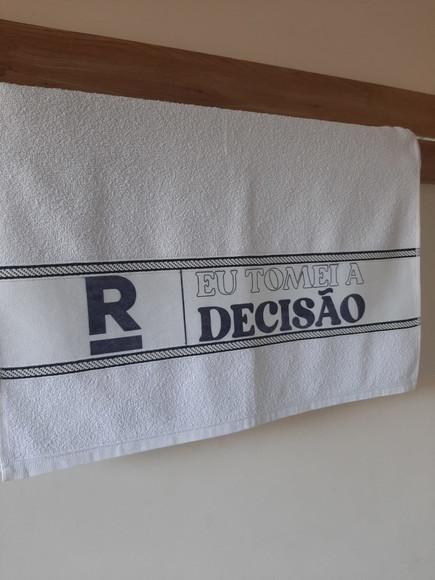Toalha de Banho Personalizada com Sua Logo/marca