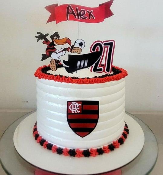 Topo de Bolo Flamengo
