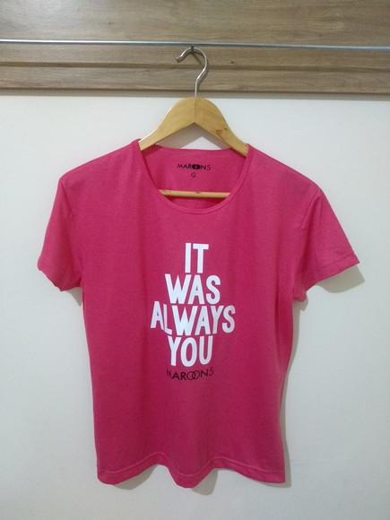 Camiseta Maroon Five Personalizada