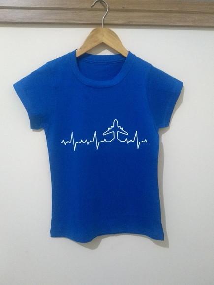 Camiseta Avião Basic Unissex