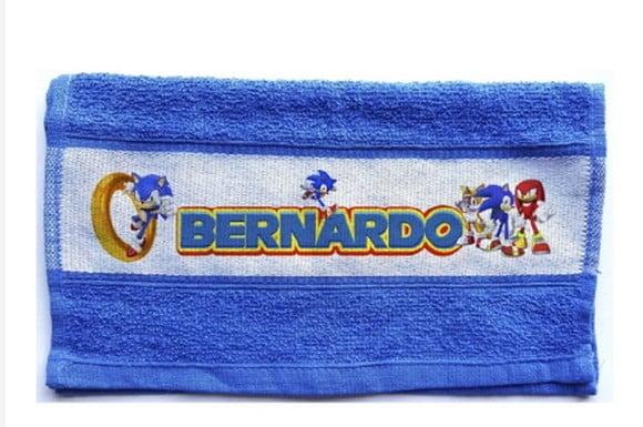 Toalha Sonic Personalizada e Outros Temas