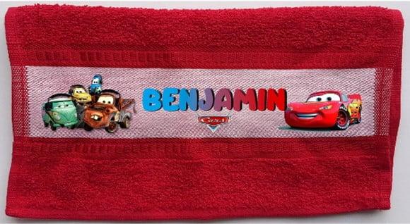 Toalha Carros Personalizada Brinde