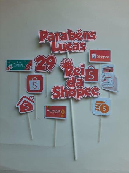 Topo de Bolo Shopee