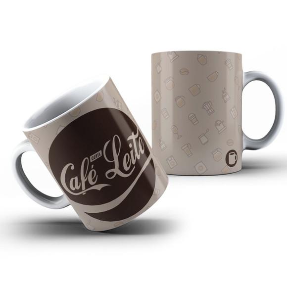Caneca Divertida de Porcelana Personalizada ou Outros Temas