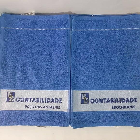 PROMOÇÃO DE TOALHA LAVABO COM SUA LOGOMARCA