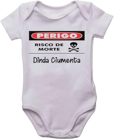 Body Bebê Qualquer Tema Personalize