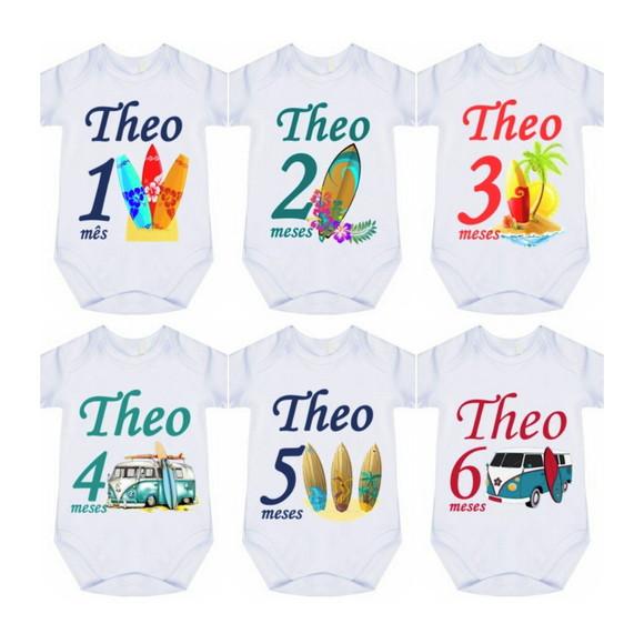 Body Bebê Personalizado Qualquer Tema