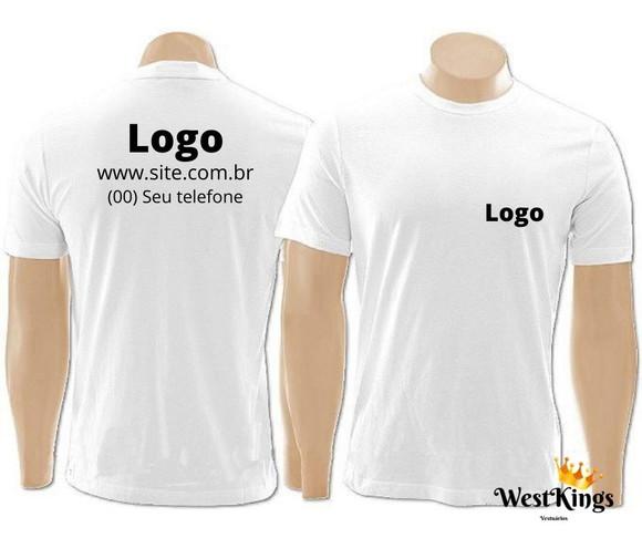 Camiseta Personalizada Frente e Costas