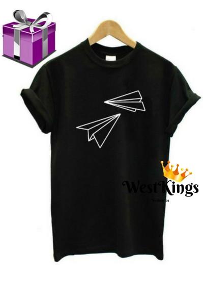 Camiseta Avião de Papel Unissex Basic