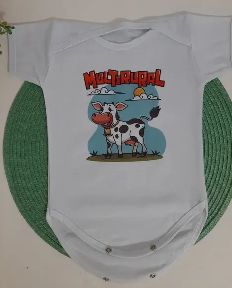 Body Personalizado Bebê com Sua Arte