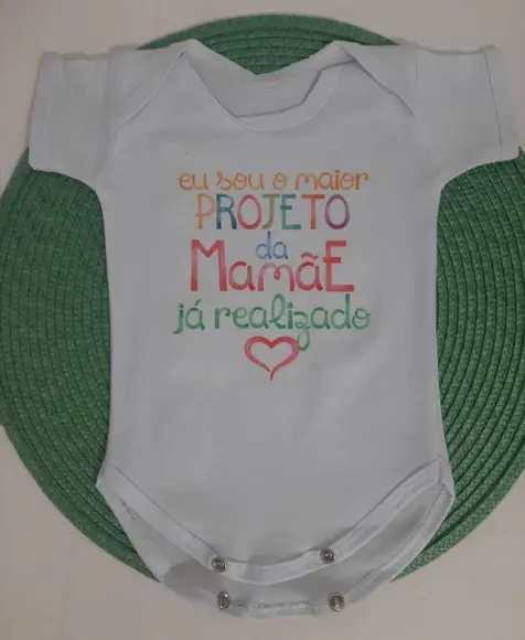 Body Bebê com Seu Tema Personalizado