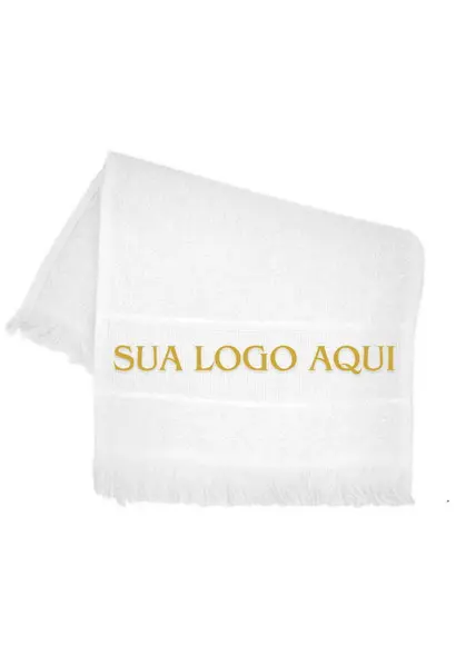 Toalha Franja de Mão Personalizada com Sua Marca