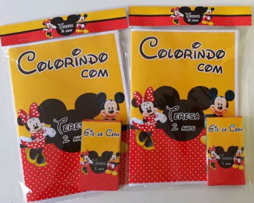 Livrinho de Colorir com Nome e Idade