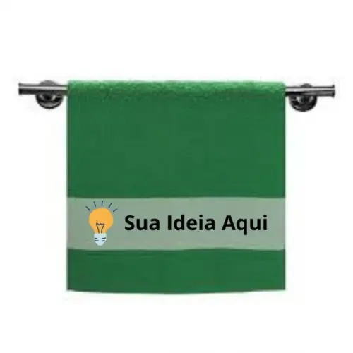 12 Toalhas Personalizadas com Sua Logo